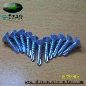 Self Drilling Screw with Blue Zinc
