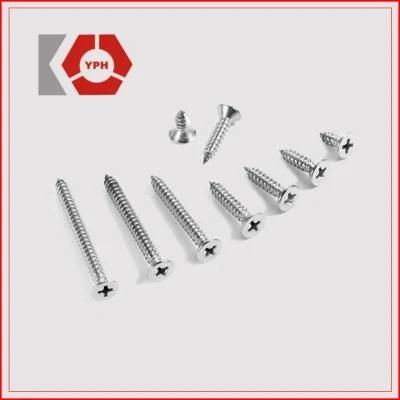 DIN 7972 Stainless Steel Slotted Countersunkhead Tapping Screws