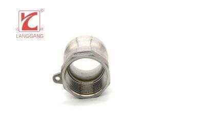 Standard Inox 316 Stainless Steel Type-a Casted BSPT Female Thread Adaptor Camlock