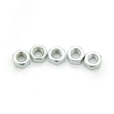 DIN934, Hex Nut, Zinc Nut, Yellow Nut, Black Nut 4.8 8.8 12.8 Galvanized Bolt and Nut