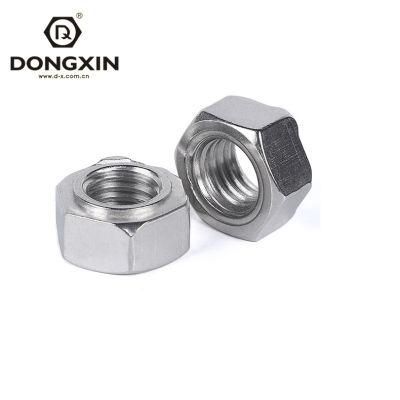 Fastener Factory Supply High Quality DIN 929 Galvanized Hex Weld Nut