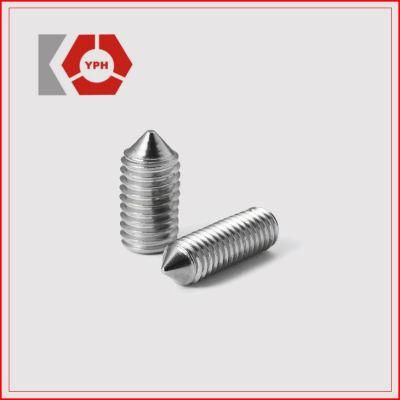 Precise and High Quality Stainless Steel Hexagon Socket Set Screws DIN913 DIN914 DIN916