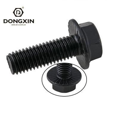 All Size Black Carbon Steel Flange Bolts with Cheap Price