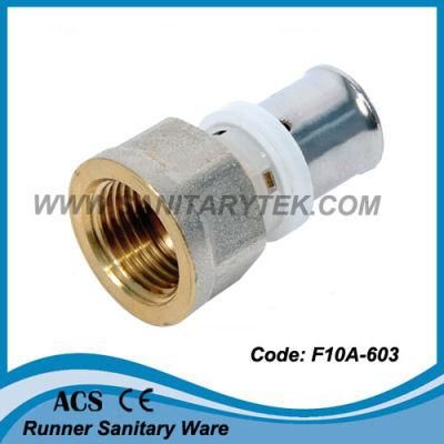 Brass Press Fitting for Pex-Al-Pex Pipe (F10A-603)