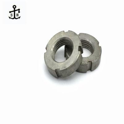 Round Stainless Steel SUS304 Locknuts EMC for Cable Gland Made in China