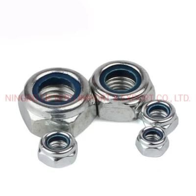 Stainless Steel Hex Nylon Insert Lock Nuts DIN985 Nylon Locking Nut