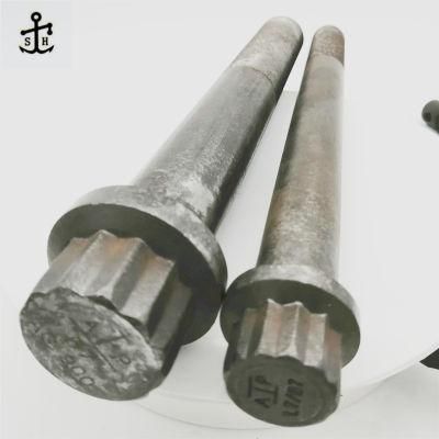 High-Strength Outer Plum Alloy Steel DIN34800 Big Hexalobular Head Bolts with Small Flange for Oil Drilling with Fine Pitch Made in China