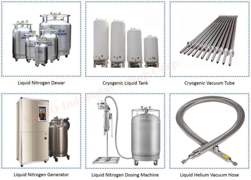 Liquid Oxygen Cryogenic Vacuum Jacketed Hose for Hospital