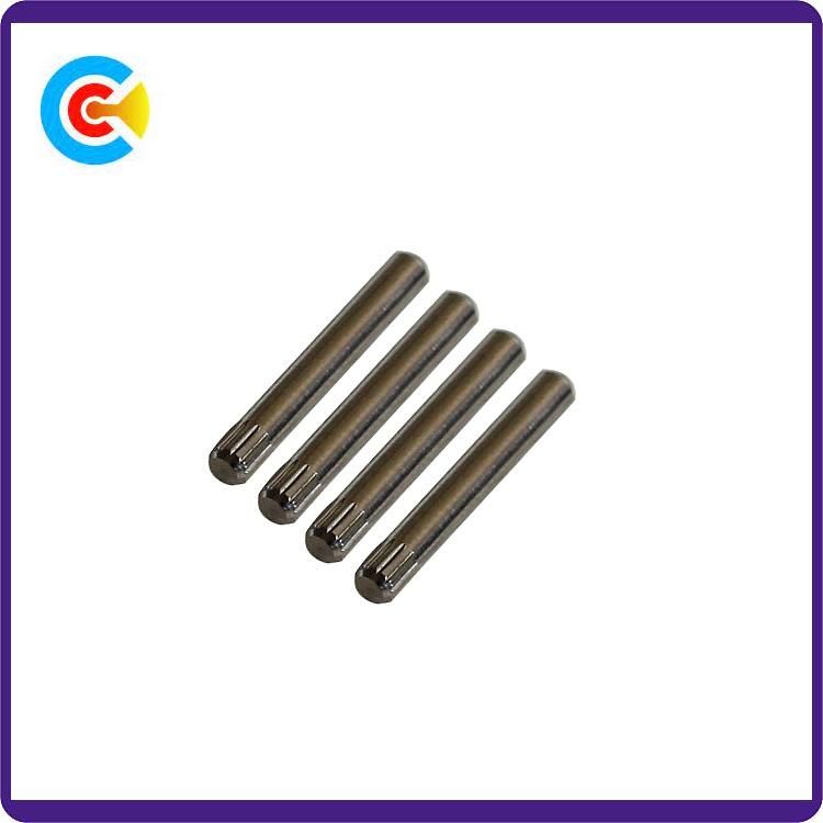 DIN/ANSI/BS/JIS Carbon-Steel/Stainless-Steel Pan/4.8/8.8/10.9 Galvanized Rolling Pin Machinery Industry Fasteners