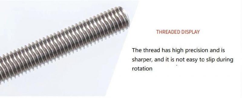 Full Thread Rod Stainless Steel 304 316 Threaded Rods