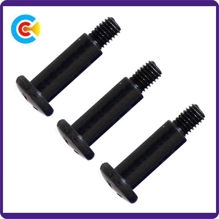 DIN/ANSI/BS/JIS Carbon-Steel/Stainless-Steel Round Head Step Non-Standard Phillips Step Screw