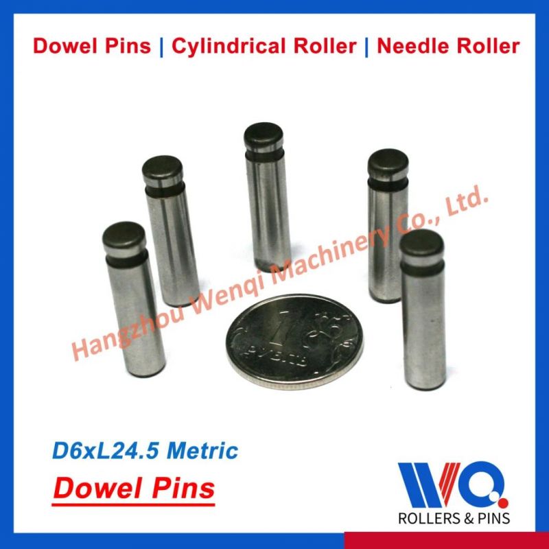 Cylindrical Dowel Pin with Radius End - 4.5X9 - Metric