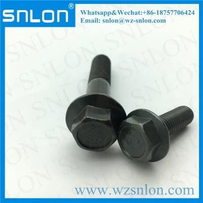 Class8.8 Zinc Hex Head Flange Screw Bolt for Auto Parts