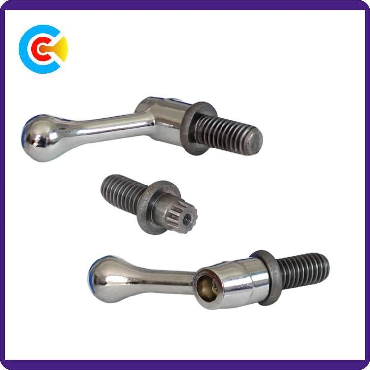 4.8/8.8/10.9/Carbon Steel Galvanized Customized Non-Standard Hobbing Car Handle Mechanical Screw