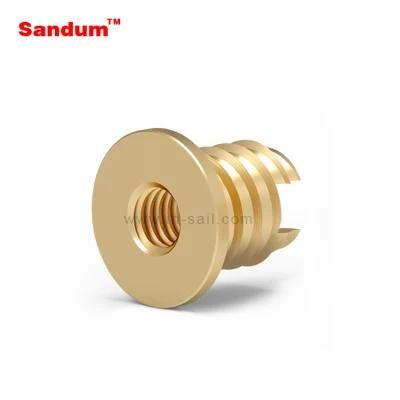 China Factory Seller Brass Self Tapping Inserts for Plastic
