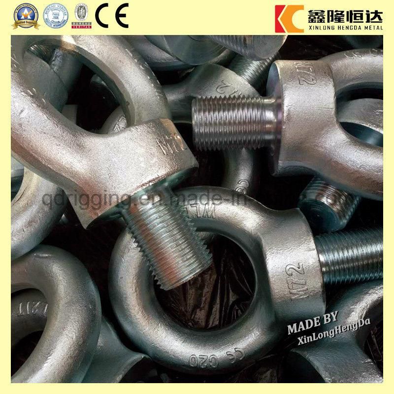 Mild Steel Galvanized DIN580 Forged Eye Bolt