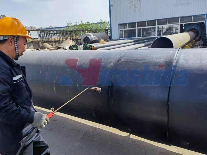HDPE Pre-Insulated Steel Pipe Field Joint Heat Shrink Shrinkable Heat-Shrinkale Coupler