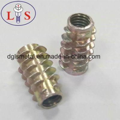 Alloy Zinc Insert Nuts Without Washer