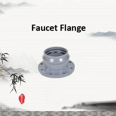Plastic Flange/ PVC Faucet Flange for Water Supply