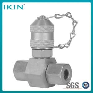 Ikin Carbon Steel Tee Hydraulic Test Coupling Hydraulic Fittings
