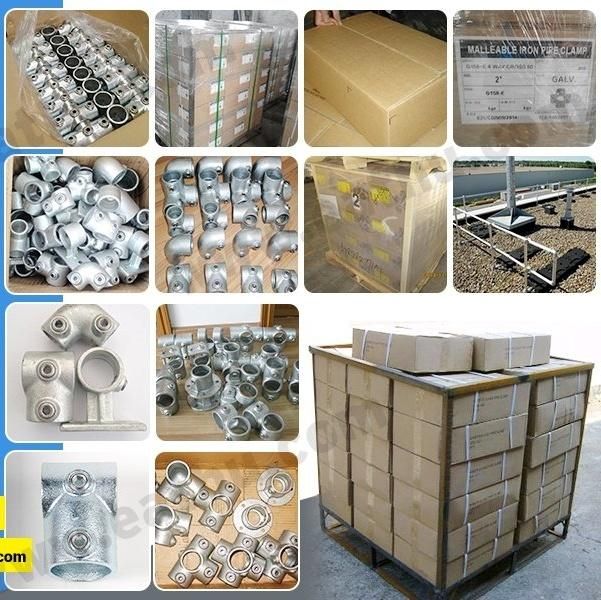 Malleable Iron Key Clamp Fittings Pipe Clamps