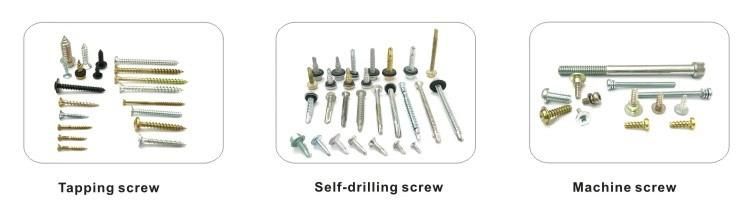 Size 4.2X16mm Modified Phillips Truss Head White and Blue Zinc Plated Self Tapping Screws