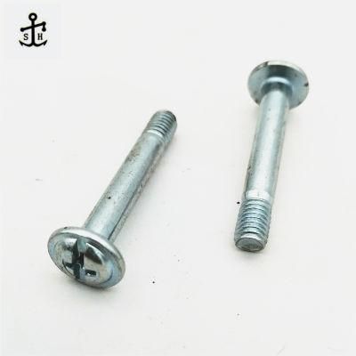 Zinc Plated Customized Cross Washer Head Self Tapping Screw