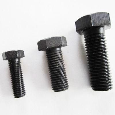 China Wholesale Fastener Hardware Black High Strength 4140 Steel Hex Bolts