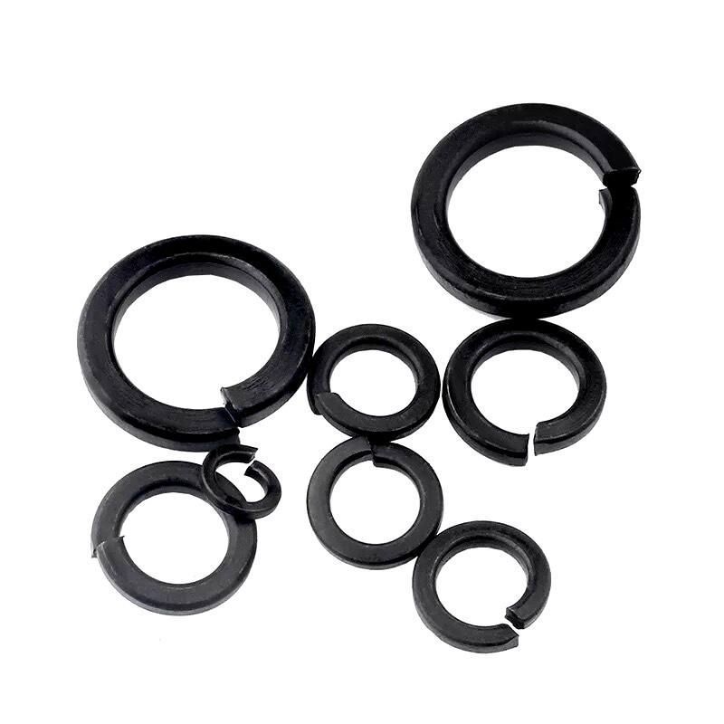 Black Color DIN127 Steel Spring Lock Washer Carriage Bolt Drywall Screws