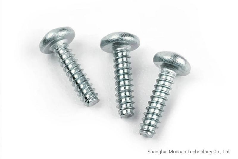 Case Hardened Steel Metric Pozi Pan Head Type B Self Tapping Screw