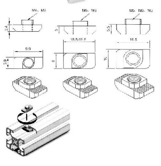 Flange Nut Steel Material High Strength