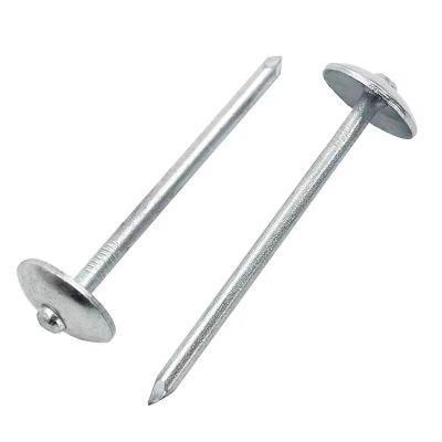 High Quality Smooth Shank Electrol Galvanized Umbrella Head Roofing Nails