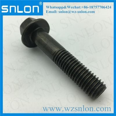 Class12.9 Zinc Hex Head Flange Screw Bolt for Auto Parts