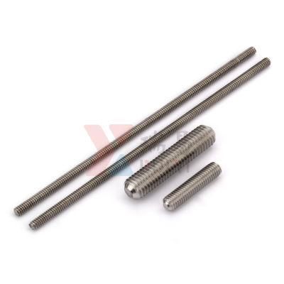 DIN 976 304 Thread Rod Factory Direct DIN975 Threaded Bar stainless Steel SS304 SS316 Stud Bolt Hot Selling Full Thread Rod