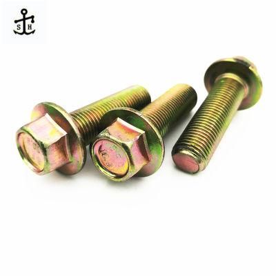 High Strength Class 10.9 DIN 6921 Hex Flange Bolt Made in China