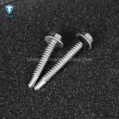 2000h Ruspert Hex Flange Big Washer Self-Drilling Roofing Screws with EPDM Washer