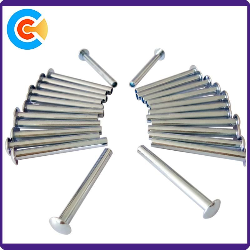 Carbon Steel Hollow Tubular Rivet Semi-Tubluar Rivet