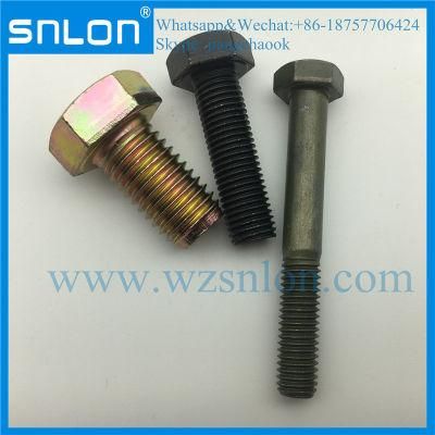 Steel Structure Bolt Hexagon Head Bolt Machine Screw