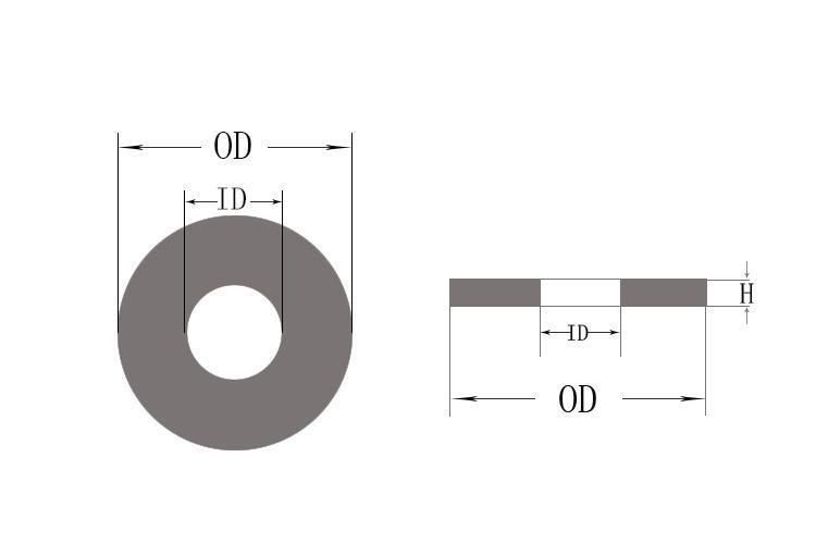 Galvanized Flat Washer HDG ASME B18.22.11/2 3/4 5/16 3/8 F436 Flat Washer