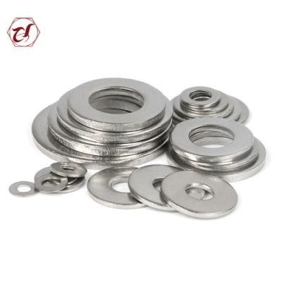 A2 or A4 Plain Washer Stainless Steel SS304 or SS316 DIN125 Flat Washer