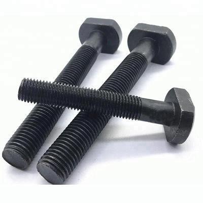 T-Bolt T Bolt T Head Bolt Hammer Bolt Carbon Steel Black Oxide Galvanized