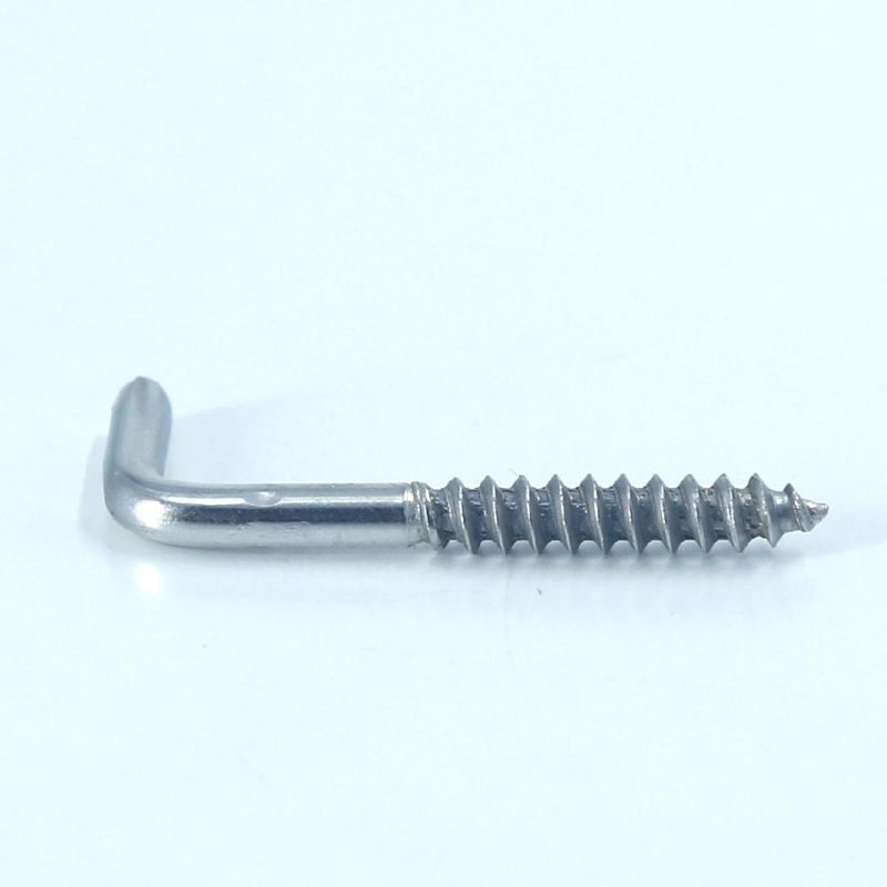 L Type C Type Screw Hook Self Tapping Screws Square Cup Hook Decorative Eye Bolts