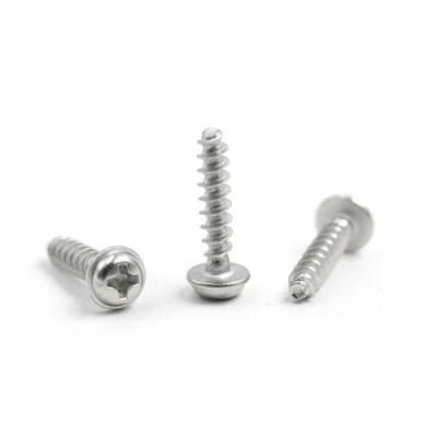 DIN 7981 Pan Head Pozi Drive Type Ab Thread Stainless Steel 304 316 Self Tapping Head Screw Drywall Screw