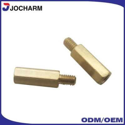 Brass High Precision Electronic Hex Shank Nut