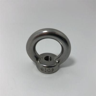 Marine Stainless Steel Lifting Eye Nut with Inner Metric Thread