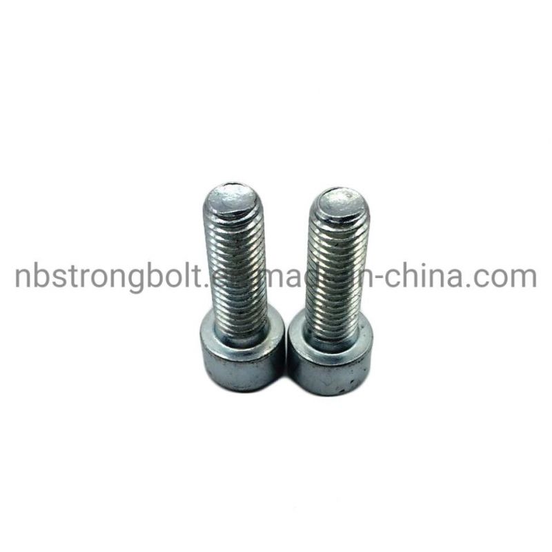 Hexagon Socket Screw DIN912 Grade 8.8 with White Zinc Plated Cr3+