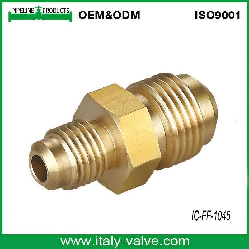 Lower Price C37700 Brass Straight Male Flare Union