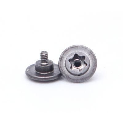 Non Standard Custom Ultra Low Head 6-Lobe Torx Round Hole Shoulder Screws Tornillos