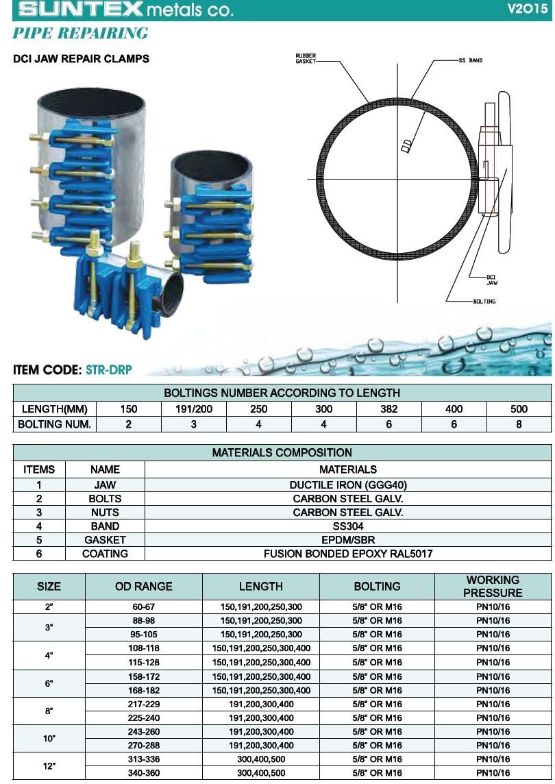 Dci Lug Repair Clamp