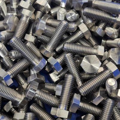 Hexagon Head Bolts DIN933 DIN931 in Stainless Steel and Titanium Fasteners